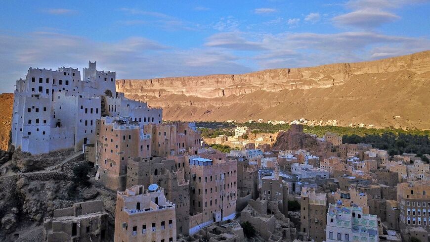 Sayf, a village in Dawan directorate of Yemen's Hadramawt province