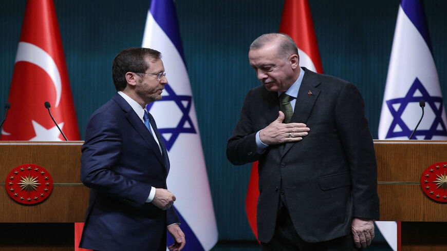 Hamas fears setback in warming of Israel Turkey ties Al Monitor