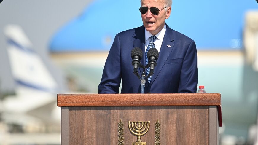 Biden Visits Israel On First Middle East Tour As US President - Al ...