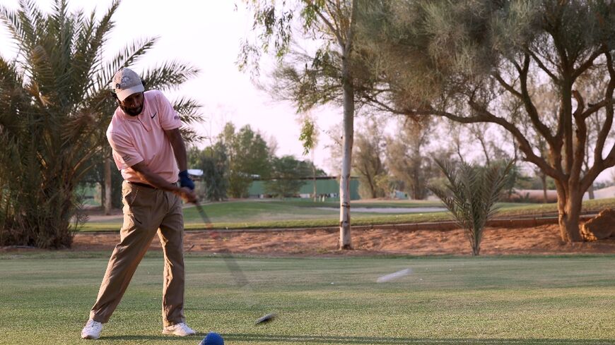 Golf coach Faraj Mezhar is finally seeing his passion for the game being copied by his fellow Saudis