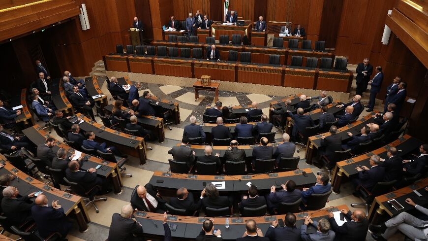 Lebanon's parliament: lawmakers failed on Thursday to elect a president for a fourth time, with a week to go before the current president's term ends