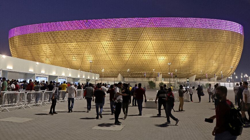The Lusail Stadium on the outskirts of Qatar's capital Doha