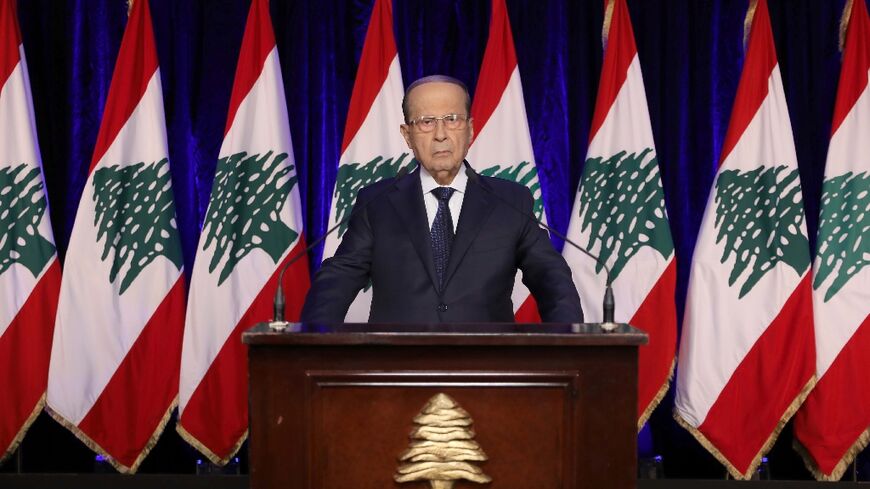 Lebanese President Michel Aoun's term is due to end next week amid a lack of consensus over his successor