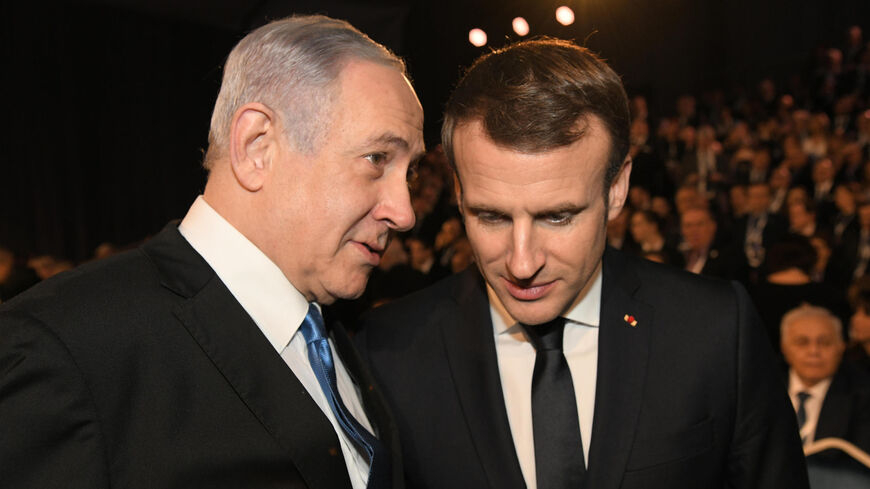 Israel's Netanyahu To Meet Macron In Paris Amid Iran Tension - Al ...