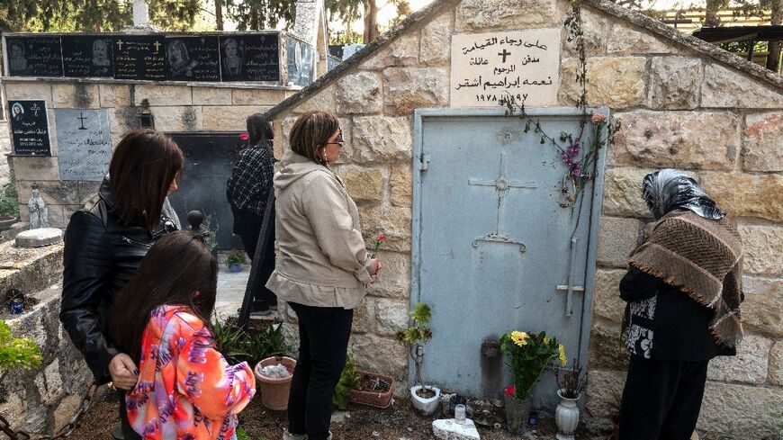 A cemetery and a hilltop church are all that remain of Iqrit, whose residents were forced to leave by the army months after the 1948 creation of Israel which sparked a war