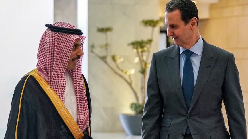 Saudi FM Meets Syria's Assad On First Damascus Trip Since War - Al ...