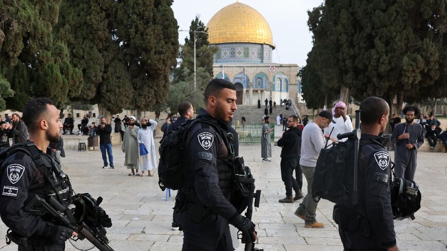 Israel deployed additional police officers and soldiers on Sunday
