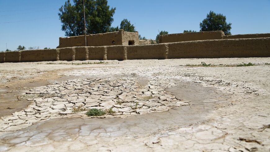 Rural areas are being deserted, including the village of Al-Bouzayad, where the main irrigation canal has completely dried up 