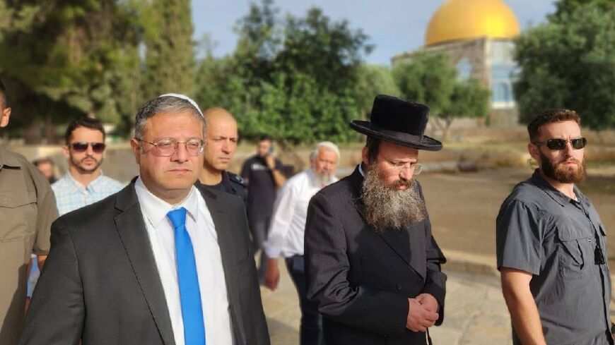 A controversial visit by Israel's National Security Minister Itamar Ben-Gvir to Jerusalem's Al-Aqsa Mosque compound was denounced by the Palestinians and Jordan which administers Islam's third-holiest site -- which is also the most sacred for Jews