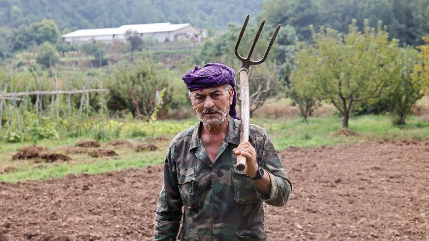 Lebanese farmer Abdullah Hammud says unprecedented climate woes are hurting his livelihood