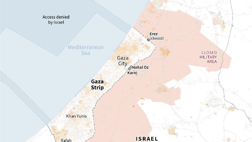 Israel imposes a siege on the Gaza Strip