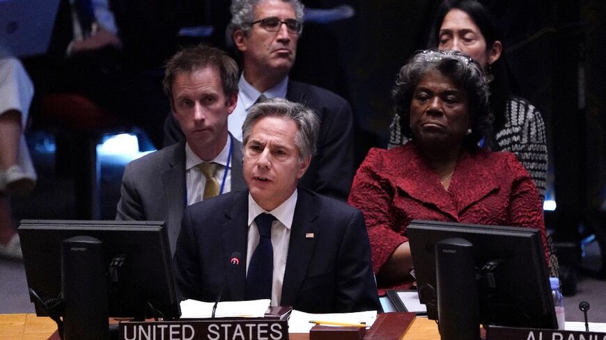 US Secretary of State Antony Blinken issued a warning to Iran at a UN Security Council meeting