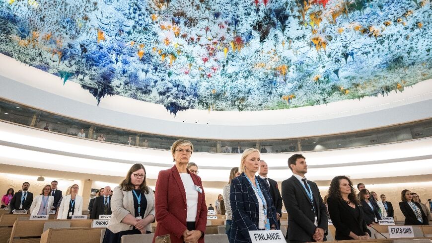 The UN Human Rights Council is holding its 54th session at the Palais des Nations in Geneva