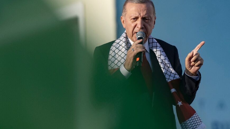 Turkish President Tayyip Erdogan accused Israel of behaving like a 'war criminal' in Gaza