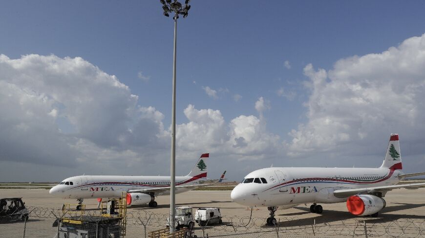 Lebanon's national carrier Middle East Airlines relocated five of its 24 planes to Istanbul