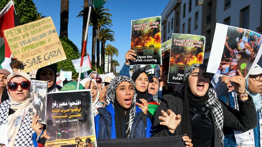 Protests against Israel have become a regular occurence since October 7