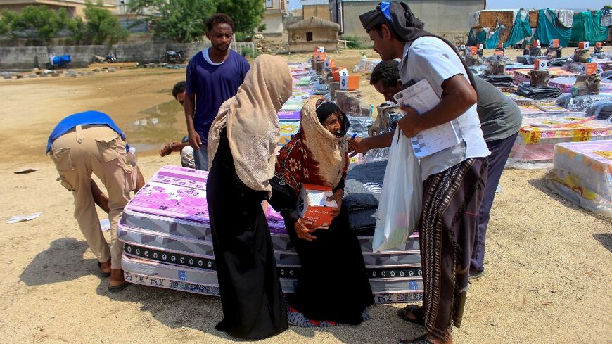 After a decade of conflict in one of the Arab world's poorest countries, more than two-thirds of Yemenis are dependent on humanitarian aid