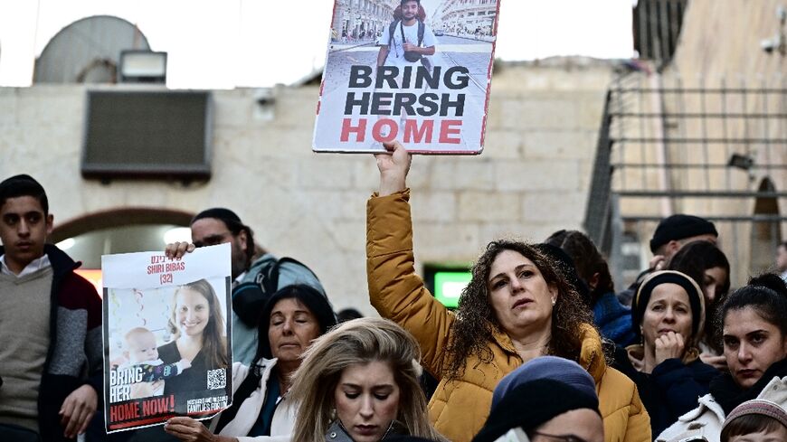 Israeli Hostage Families Keep Faith As Trauma Nears 100th Day - Al ...