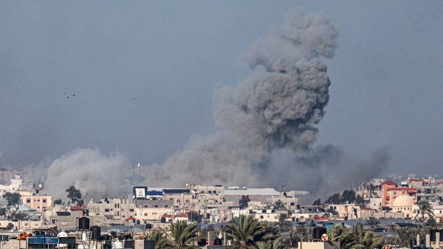 Israeli air strikes on Gaza continued on the day the top UN court said that it had to prevent acts of genocide 