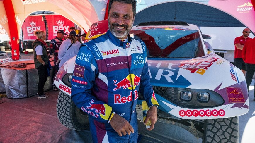 Nasser Al-Attiyah all smiles on Wednesday as he targets a sixth Dakar win