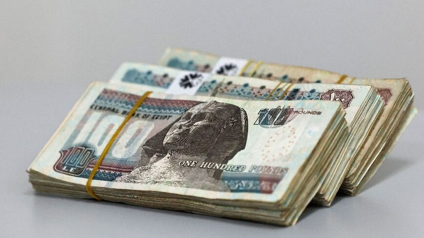 Egyptian pound plunged to a record low of around 50 to the US dollar