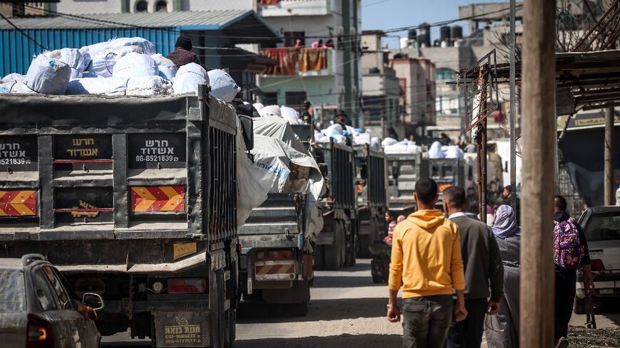 Most aid bound for Gaza's north must come from the south on trips complicated by destruction and fighting