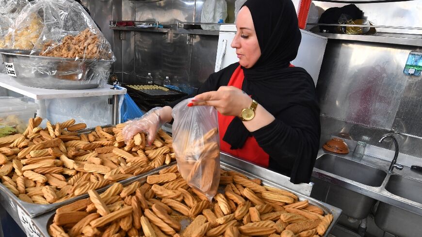For the Eid al-Fitr holiday marking the end of Ramadan, families throughout north Africa make copious amounts of sweets and pastries that often last for days