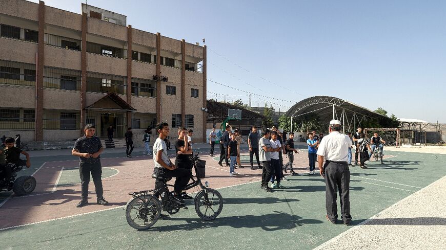 The pupils of Urif's high school, south of the northern West Bank city of Nablus, live in fear of Israeli settler attacks
