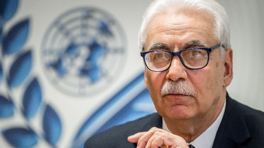 Palestinian health minister Maged Abu Ramadan was in Geneva for the annual World Health Assembly