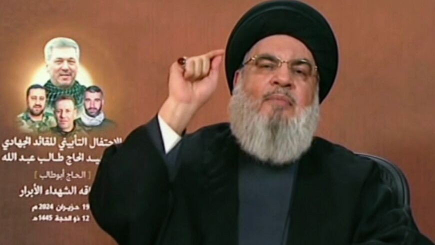 Hezbollah chief Hassan Nasrallah said his group has multiplied its weapons capabilities and manpower 