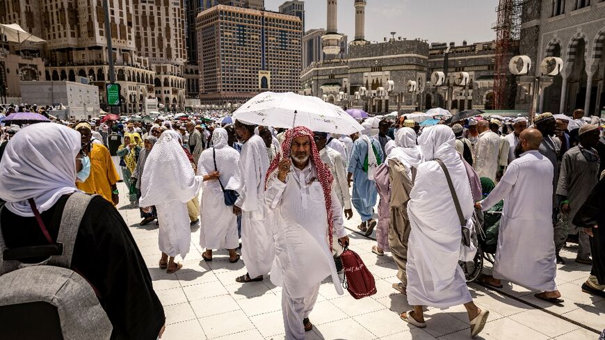 Average high temperatures of 44C (111F) are expected at the hajj
