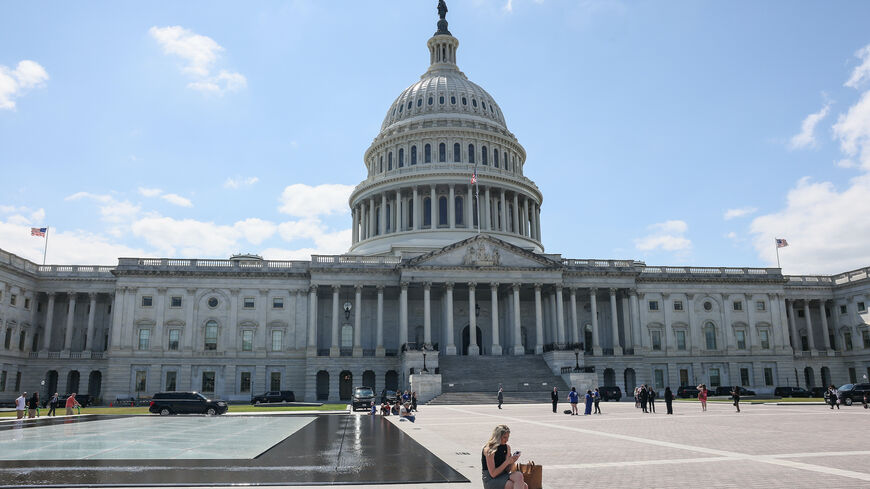 Exterior view of the U.S. Capitol building prior to a roundtable discussion on Supreme Court Ethics conducted by Democrats of the House Oversight and Accountability Committee at the Rayburn House Office Building on June 11, 2024 in Washington, DC.