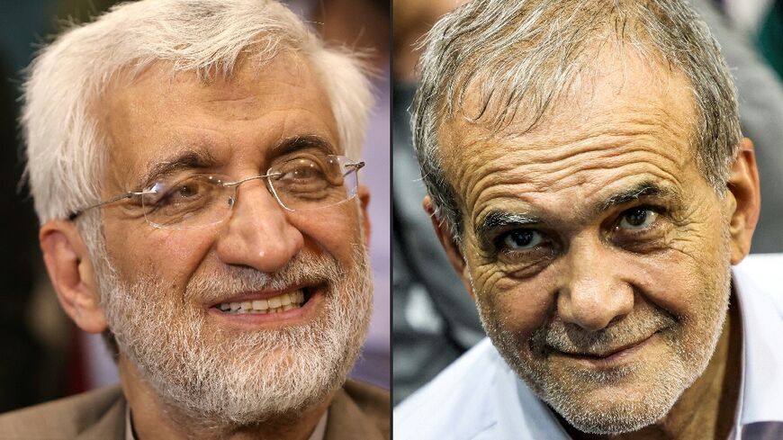 Next week's Iranian presidential election runoff pits ultraconservative Saeed Jalili (left) against reformist Masoud Pezeshkian (right)
