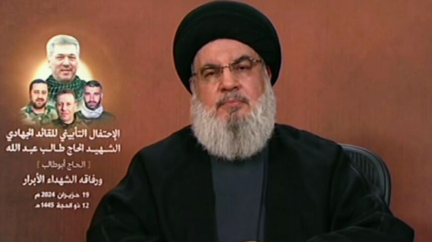 Hassan Nasrallah threatened Israel and Cyprus on Wednesday amid escalating cross-border fire between Israel and Hezbollah 