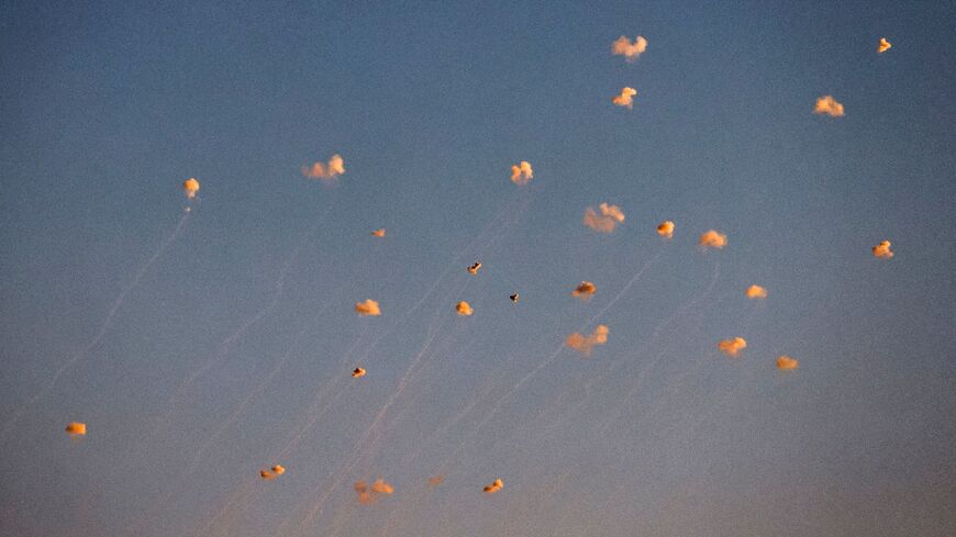 Rockets fired from Lebanon intercepted by air defences over northern Israel