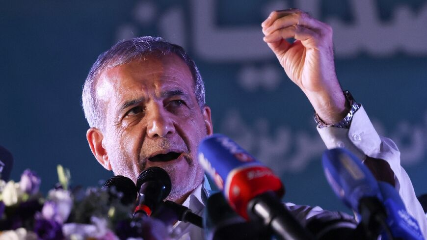Iranian reformist candidate Masoud Pezeshkian won around 53.6 percent of the vote in runoff elections