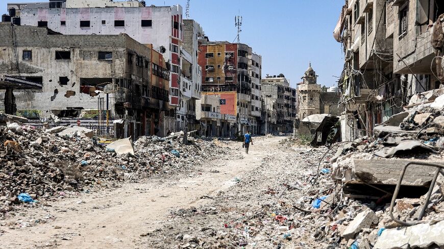 Gaza City districts have faced intense bombing in a new Israeli offensive