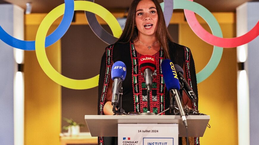 Valerie Tarazi will compete in the swimming for the Palestine delegation at the Paris Olympics 