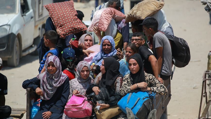 Most of Gaza's 2.4 million population has been displaced
