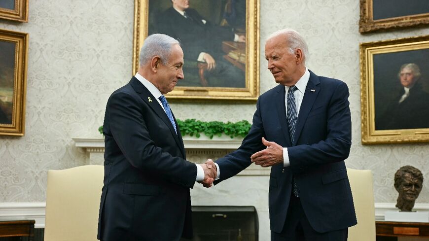 US President Joe Biden welcomes Israeli Prime Minister Benjamin Netanyahu for talks at the White House