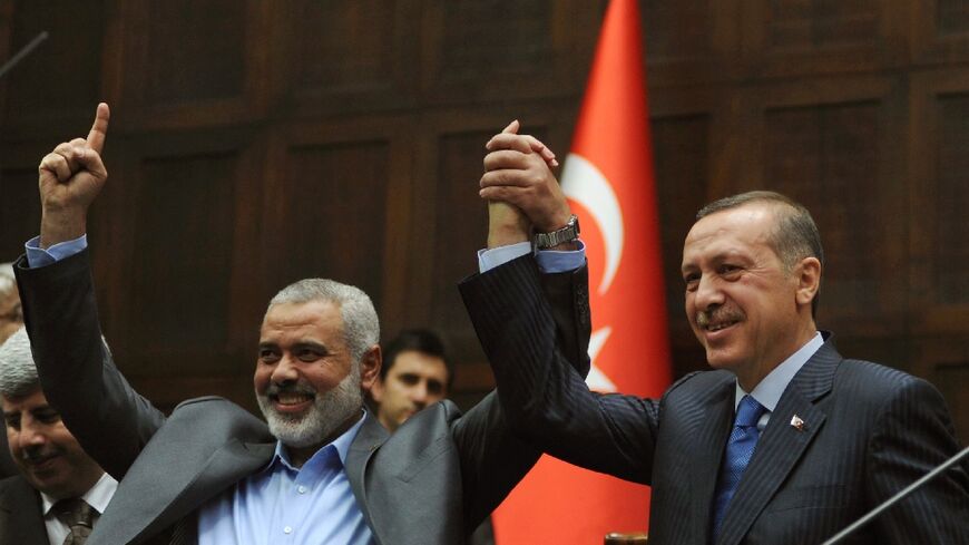 Turkey's President Recep Tayyip Erdogan slammed the 'perfidious' killing of Hamas leader Ismail Haniyeh
