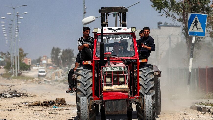 A UN assessment found almost 60 percent of the agricultural land in Gaza has been damaged
