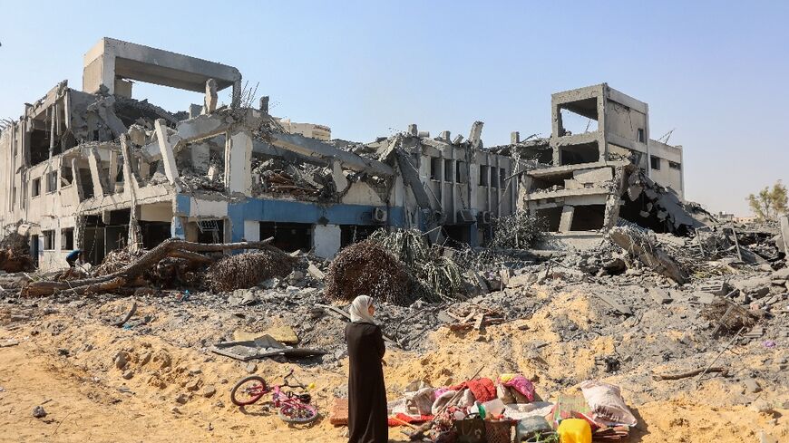 Much of Gaza City has been left in rubble after a new Israeli military operation that particularly focused on the UN Palestinian relief agency, UNRWA, headquarters in the city