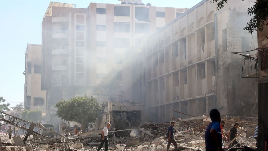 The Holy Family school in Gaza is the second in two days to suffer a deadly Israeli strike