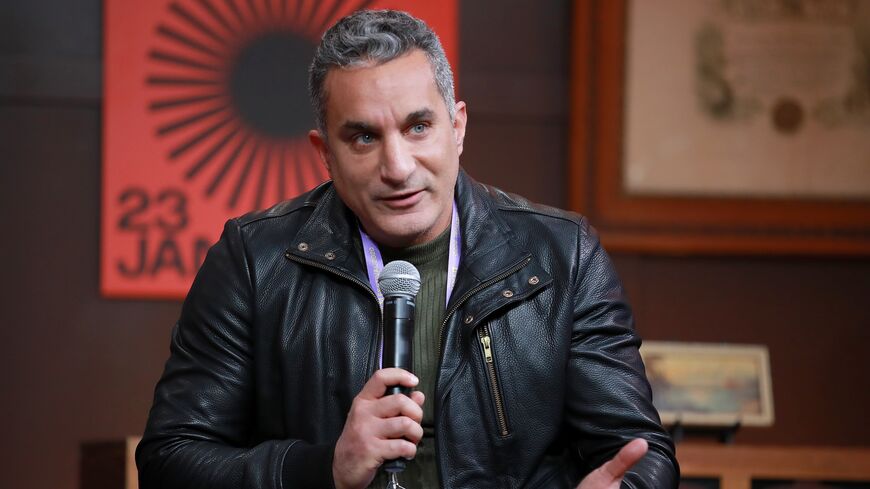 Bassem Youssef attends the 2020 Sundance Film Festival Cinema Cafe on January 31, 2020, in Park City, Utah.