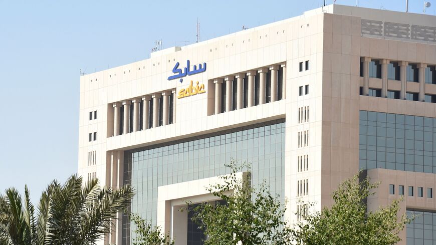 A picture taken on Jan. 17, 2016, shows the headquarters of Saudi Basic Industries Corporation (SABIC) in the Saudi capital, Riyadh. 