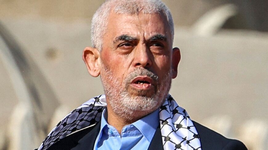 Yahya Sinwar, seen here in 2022, has been appointed Hamas's new leader