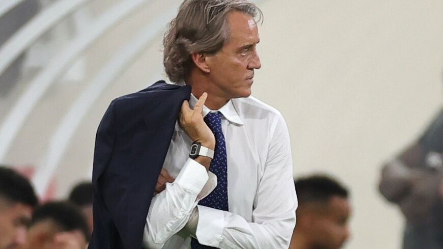 I'll get my coat: Roberto Mancini had his contract with Saudi Arabia terminated on Thursday 