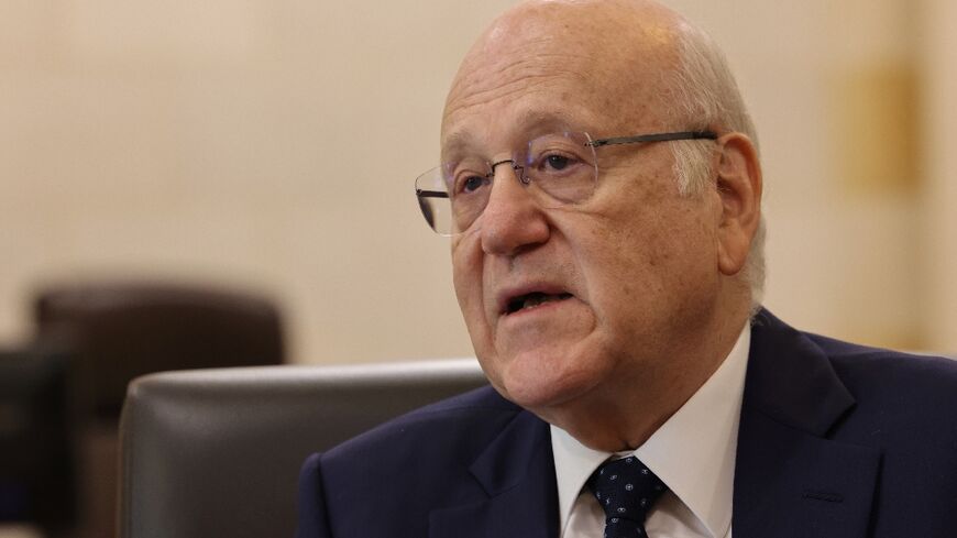 Lebanon's Prime Minister Najib Mikati said he wanted to boost troop numbers in the south to secure any ceasefire deal