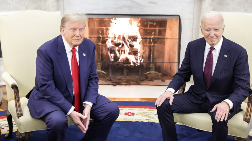 WASHINGTON, DC - NOVEMBER 13: U.S. President Joe Biden meets with U.S. President-elect Donald Trump in the Oval Office of the White House on November 13, 2024 in Washington, DC. President Biden continued the tradition inviting the newly-elected president to meet at the White House after Trump won the presidential election on November 5. (Photo by Alex Wong/Getty Images)